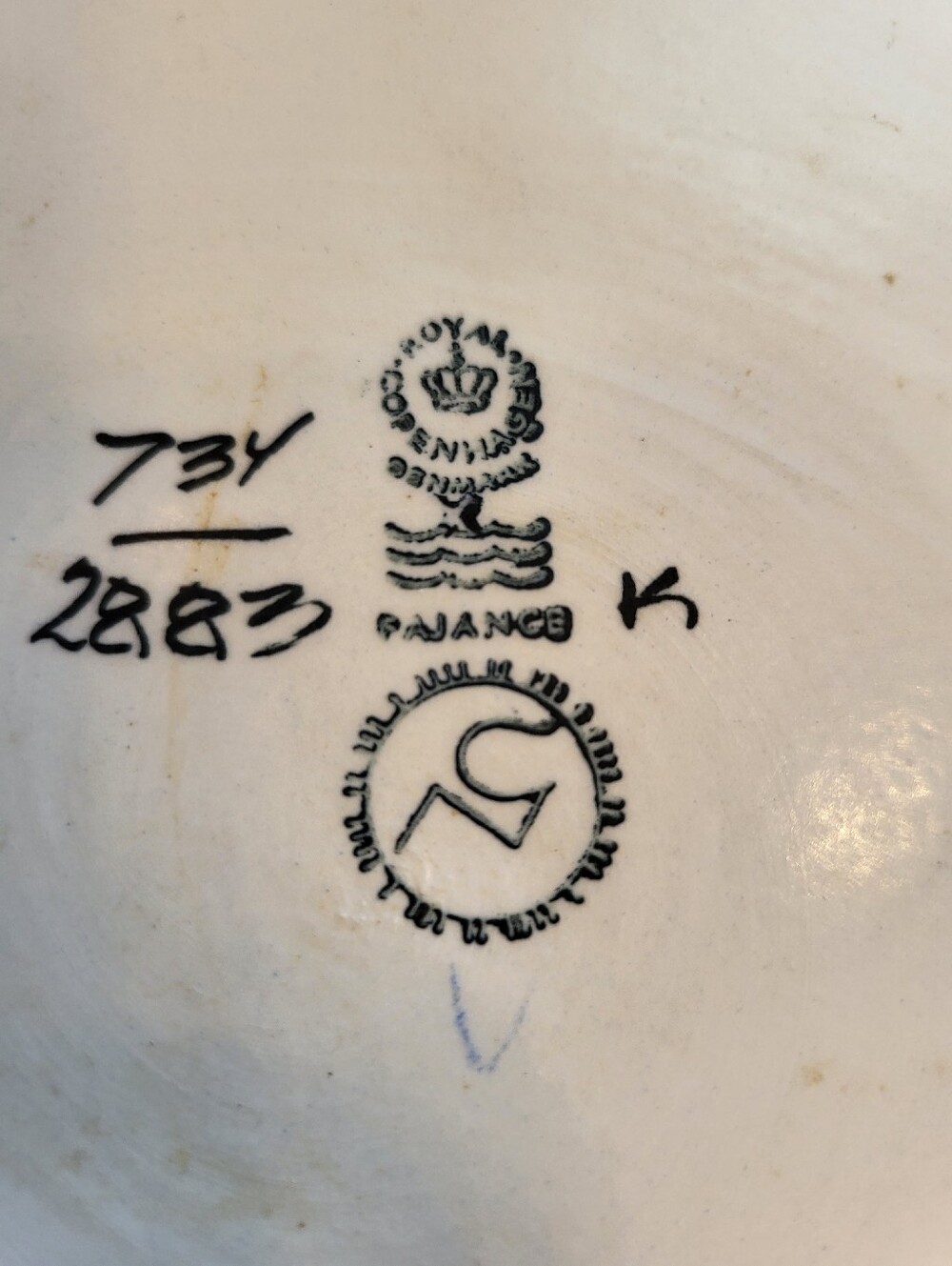 Baca Bowl 6.5 Inch Royal Copenhagen By Nil Thorsson - Picture 2 of 13